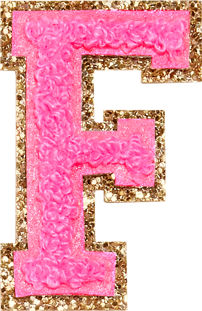 Varsity Pink Glitter F