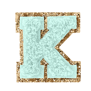 Varsity Blue Glitter K
