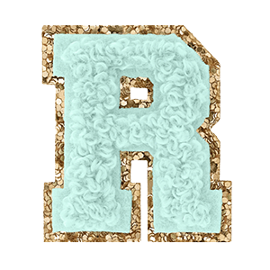 Varsity Blue Glitter R