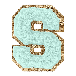 Varsity Blue Glitter S