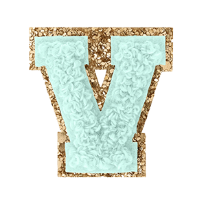 Varsity Blue Glitter V