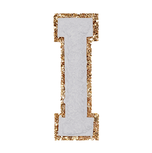 Varsity Grey Glitter I