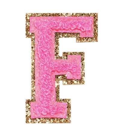 Varsity Pink Glitter F