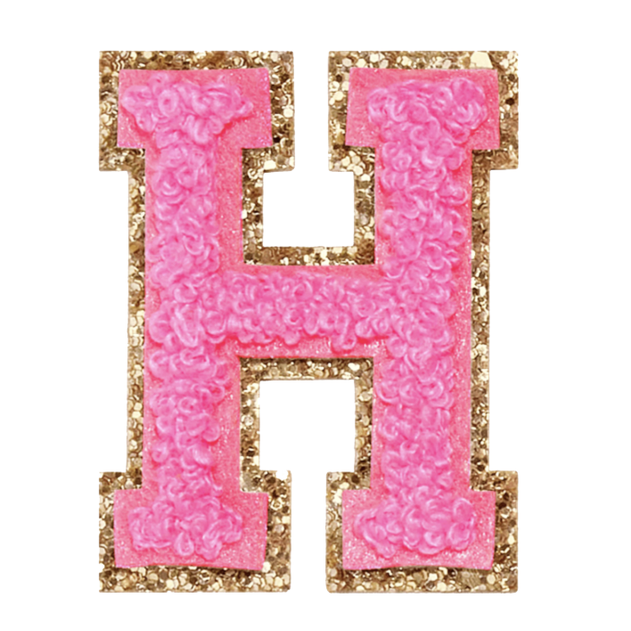 Varsity Pink Glitter H