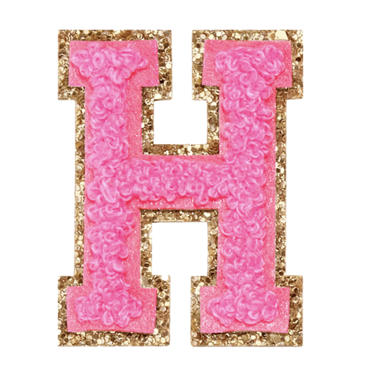 Varsity Pink Glitter H