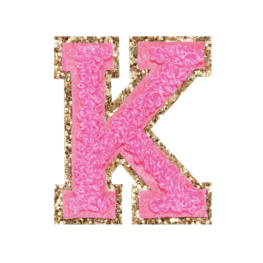 Varsity Pink Glitter K
