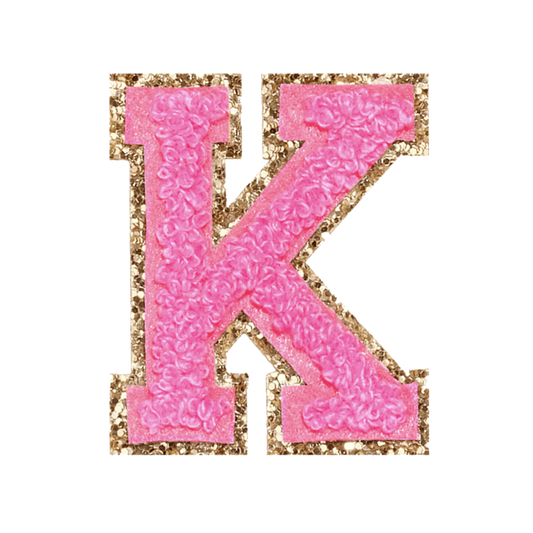 Varsity Pink Glitter K