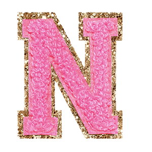 Varsity Pink Glitter N
