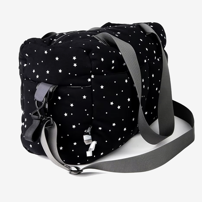 Nursing bag - Black stars