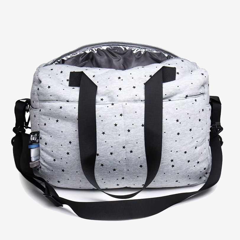 Nursing bag - Grey Stars