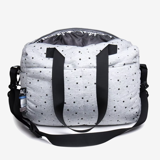 Nursing bag - Grey Stars