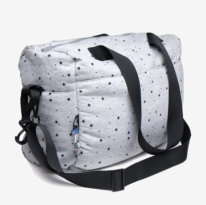 Nursing bag - Grey Stars