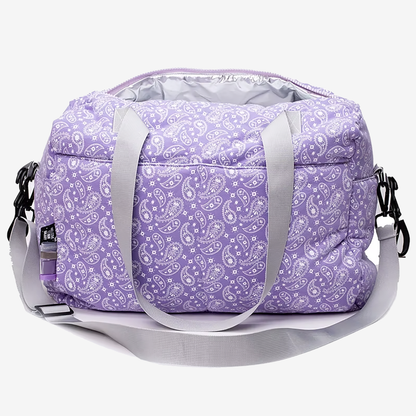 Nursing bag - Lilac Paisley