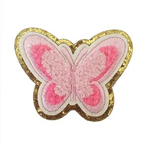 Pink Glitter Butterfly