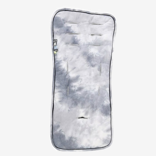 Strollerliner blue tie dye